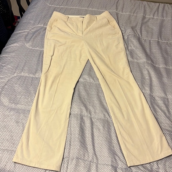 TALL FLARED TROUSER IN CORDUROY - Picture 3 of 5